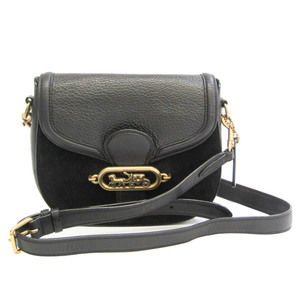OTHERS Bags Coach Cat Saddle Bag F3113 Womens Leathersuede